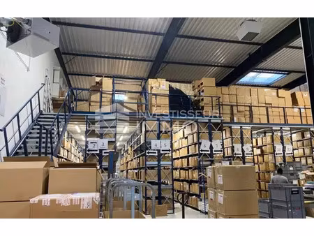 vente entrepôt drancy 330m²