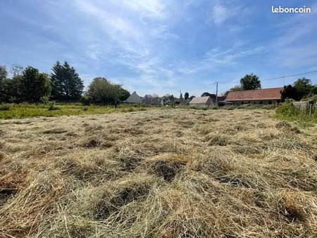 terrain 889 m² boursonne