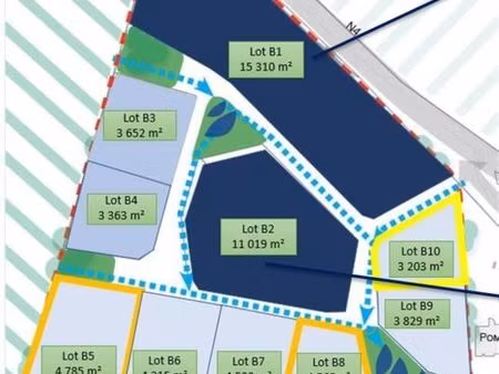 terrain 3 203 m² fontenay tresigny