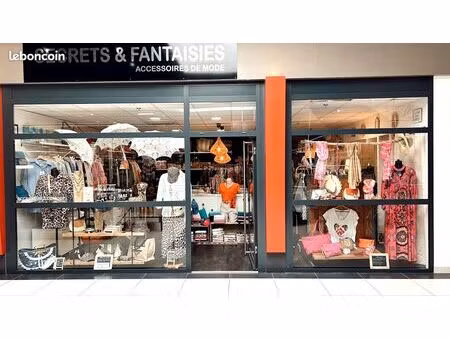 fonds de commerce prêt à porter et accessoires
