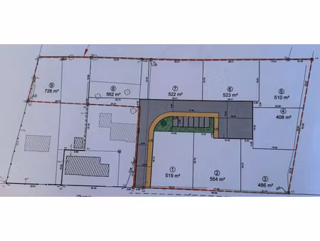 vente terrain 510 m² à yzeure (03400)  61 710 €