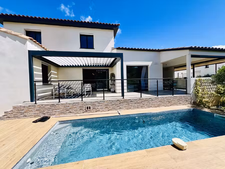 vente villa r+1 4 pièces avec piscine et garage sur 450m2