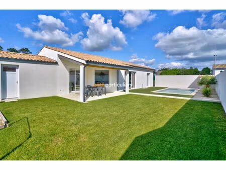 vente maison 4 pièces 123m2 semussac 17120 - 446770 € - surface privée