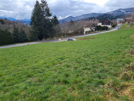 833 m² terrain a batir - secteur vallee verte - saxel 74420