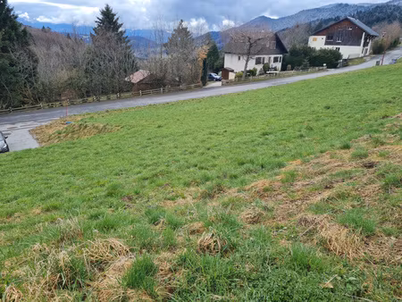terrain a batir - 840 m² - saxel 74420