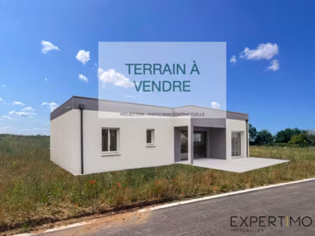 terrain constructible et viabilisé 520m² - troyes