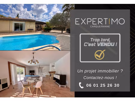 villa de plain-pied avec piscine