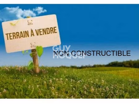 terrain non constructible