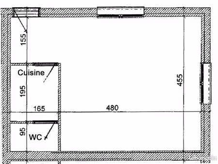 bureau 35 m² à louer à aniane - idéal profession libérale / indépendant