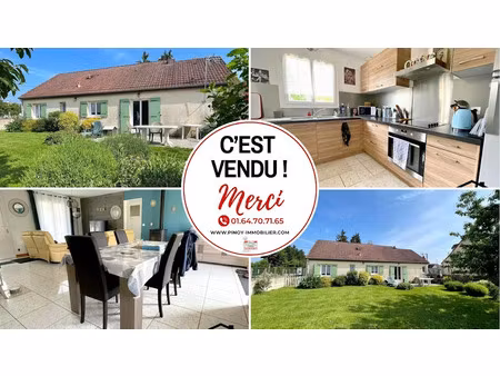 vente maison 4 pièces 82 m² à jouy (89150)  169 000 €