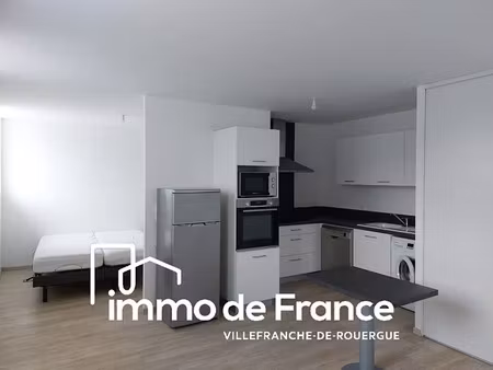 vente appartement 2 pièces 41.81 m² à villefranche-de-rouergue (12200)  119 800 €