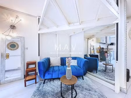 nice/port place du pin studio rénové excellente rentabilité location saisonniére