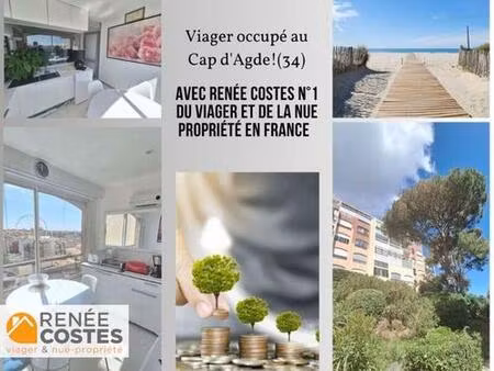 viager occupé - h70 ans - agde (34300)