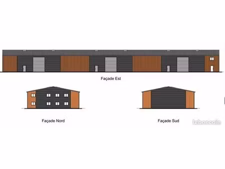 local d'activite 1440 m² bourg achard