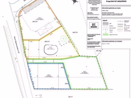 terrain 1 059 m² grivesnes