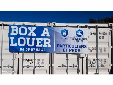 location box de stockage