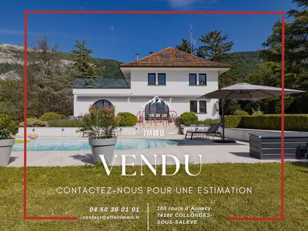 vente maison 8 pièces 210 m² archamps (74160)