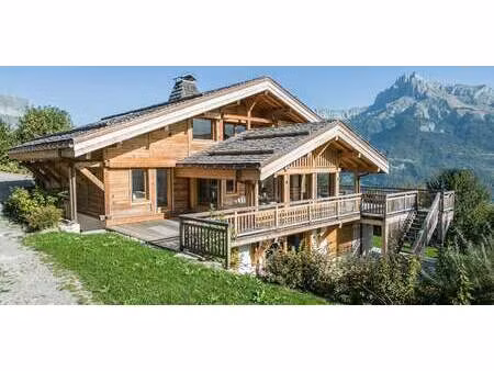 chalet avec vue panoramique megeve (74)
