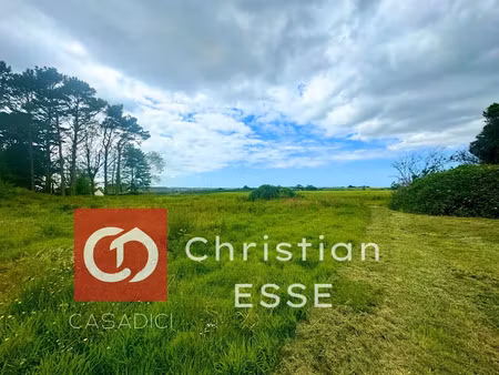 vente terrain 2443 m² à plougourvest (29400)  96 000 €