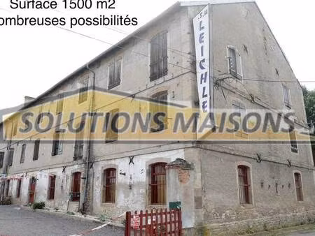 immeuble 1500 m2 sur 3 niveaux