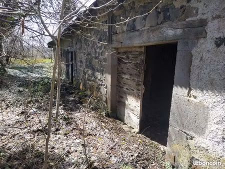 grange/ étable + terrain + bois