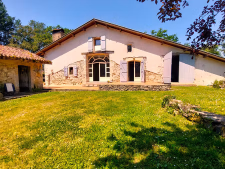 orthevielle - ferme rénovée avec belle vue