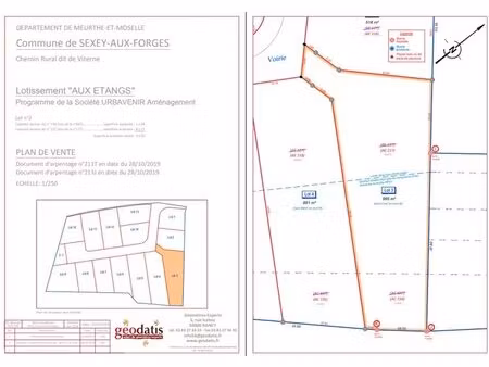 en vente terrain non constructible 995 m² – 85 500 € |sexey-aux-forges