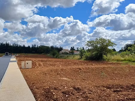 vente terrain à batir 525 m² à vouneuil-sous-biard (86580)  70 500 €