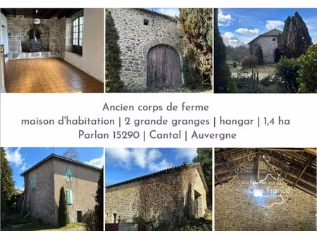 vente ferme 7 pièces 138 m² à parlan (15290)  260 000 €