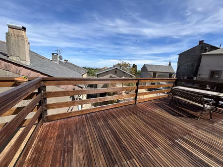 maison de village t3 avec grande terrasse - fontiers-cabarde