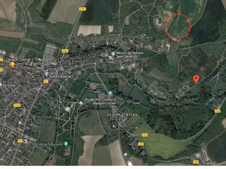 vente terrain 897 m² à château-landon (77570)  39 000 €