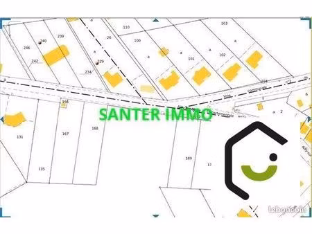 terrain 1103 m² montdidier