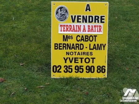 terrain 1000 m² veules les roses