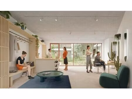 energiezuinige kantoorruimte met tuin