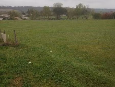 superbe terrain secteur mauvezin 1455 m2 viabilise