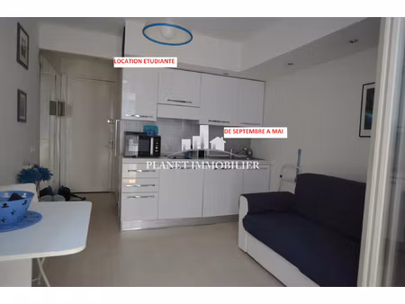 centre juan les pins location studette meublee