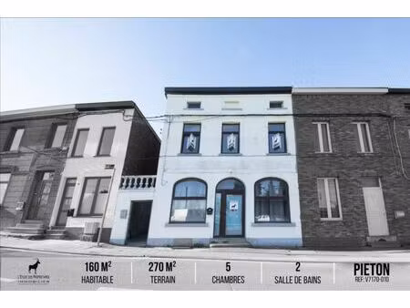 immeuble de rapport à vendre avec terrasse et jardin   piéton (vaz05571)