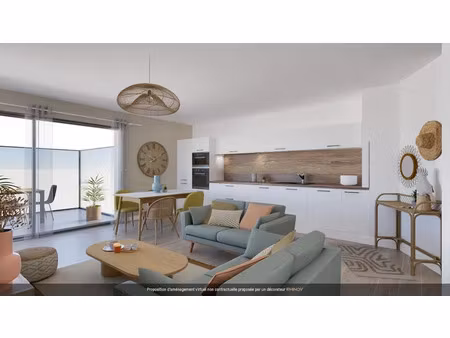 vente appartement 3 pièces 60.27 m² à les mathes (17570)  334 900 €