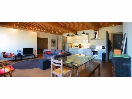 appartement loft de 88 m² avec 2 ch - lyon 1