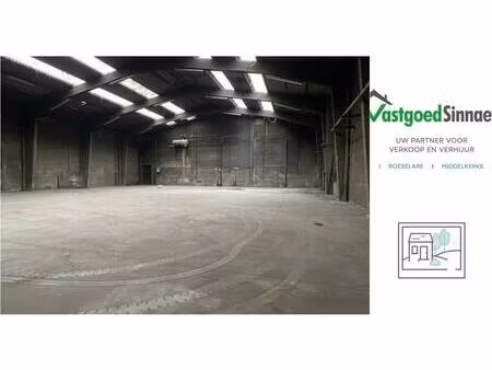 surface industrielle à louer à lekestraat 89 koekelare (rak79999)
