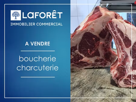 fonds de commerce de boucherie charcuterie traiteur de 200 m² dans une commune à 20 km de 