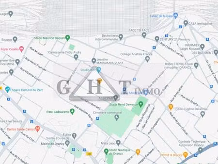 à vendre 623 m² de locaux mixtes occupés à drancy