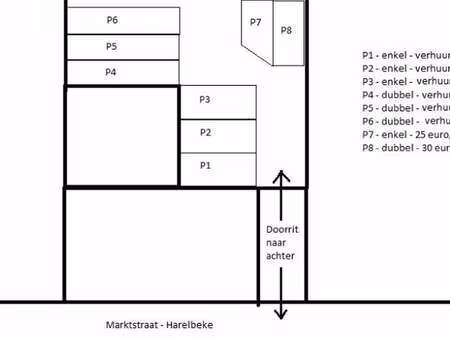 garage à louer à harelbeke € 35 (kk4br) - expert-immo | zimmo