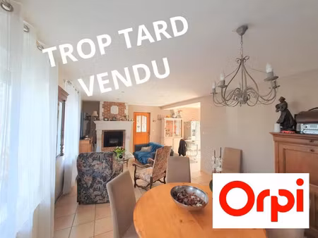 vente maison 6 pièces 150 m² à bersée (59235)  212 000 €