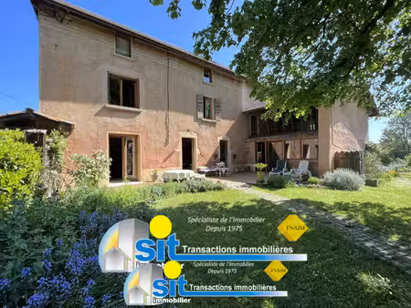 vente - ferme rénovée 230m2 de surface - chonas l'amballan