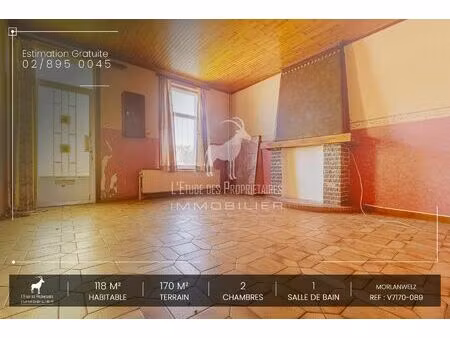 maison à vendre avec terrasse et jardin   morlanwelz (vay04858)