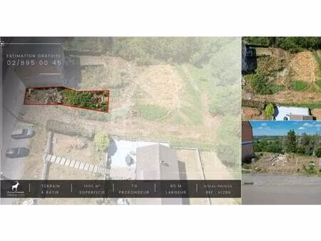 terrain à vendre de 180 m² à aiseau-presles (vay36772)