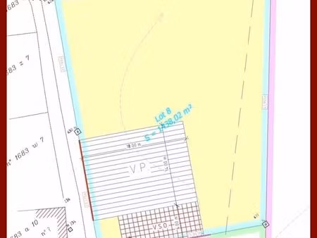 terrain à vendre de 1438 m² à amay (vay71056)