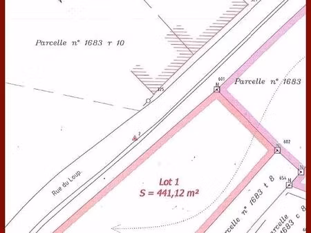 terrain à vendre de 441 m² à amay (vay71074)