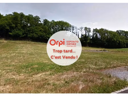 vente terrain 820 m² à carresse-cassaber (64270)  39 800 €